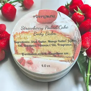 Strawberry Pound Cake Body Balm
