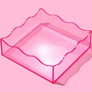 Pink Acrylic Tray Pink Acrylic Tray