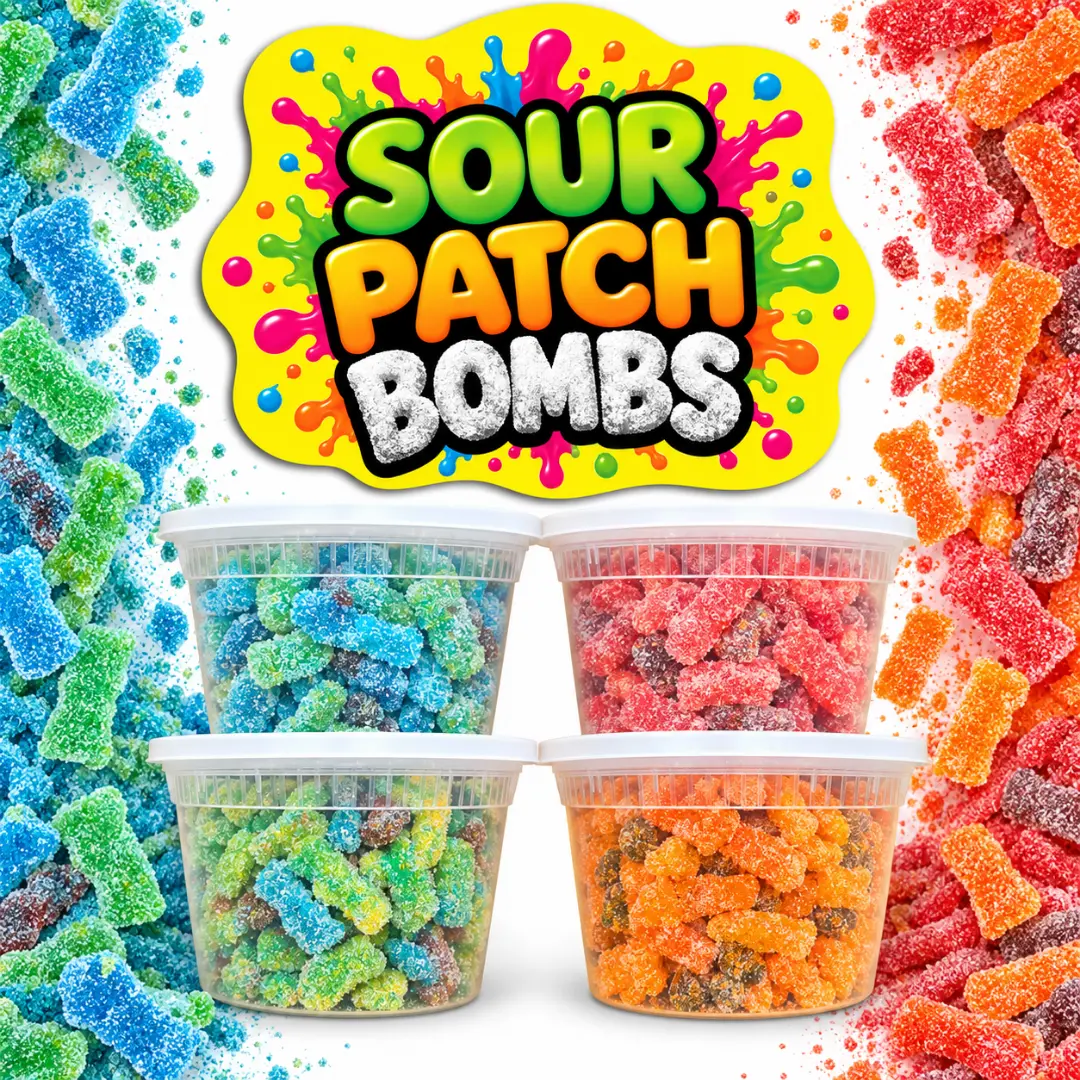 Sour Patch Bombs - Viral Sour Candy - Sour OR EXTREME SOUR - TikTok Famous Snack