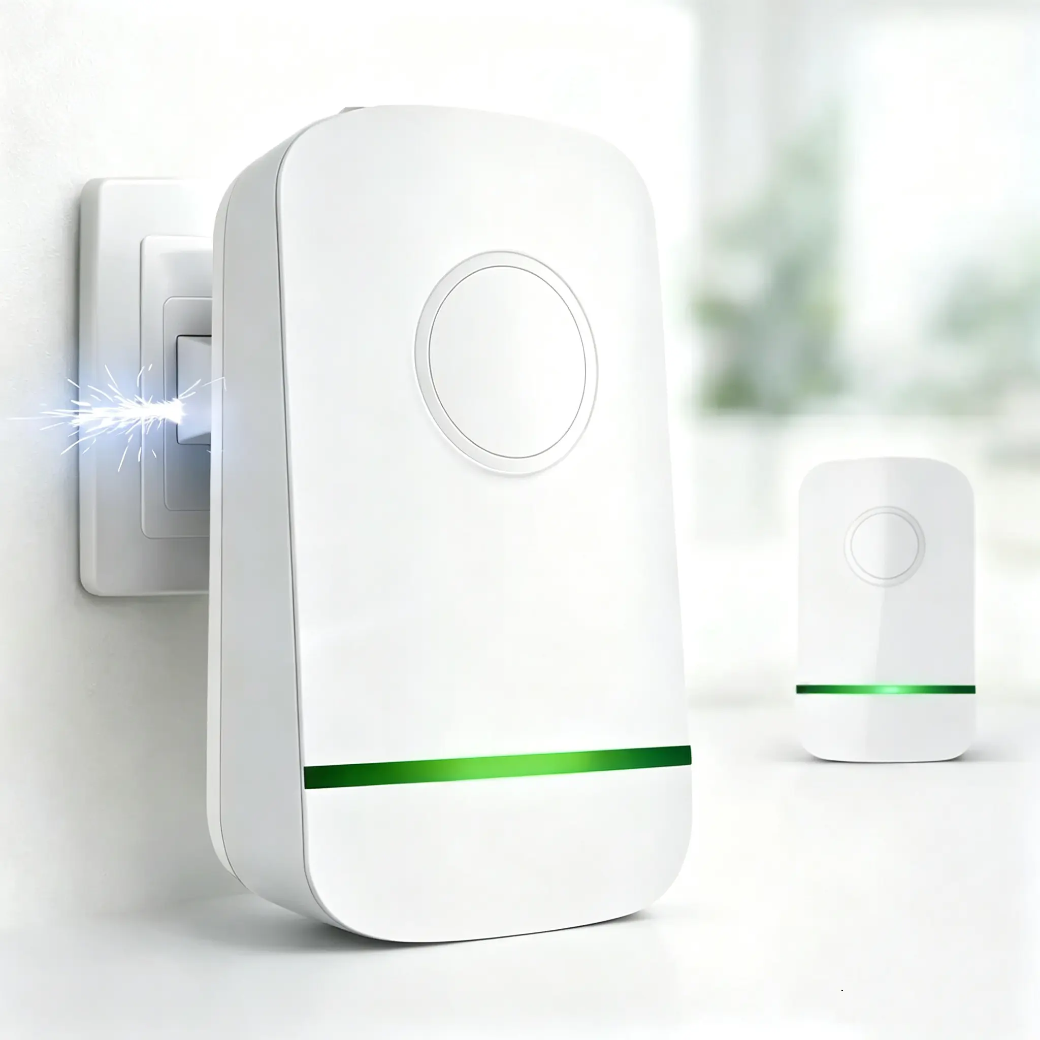 Plug in power box, compatible with 90-250V input range