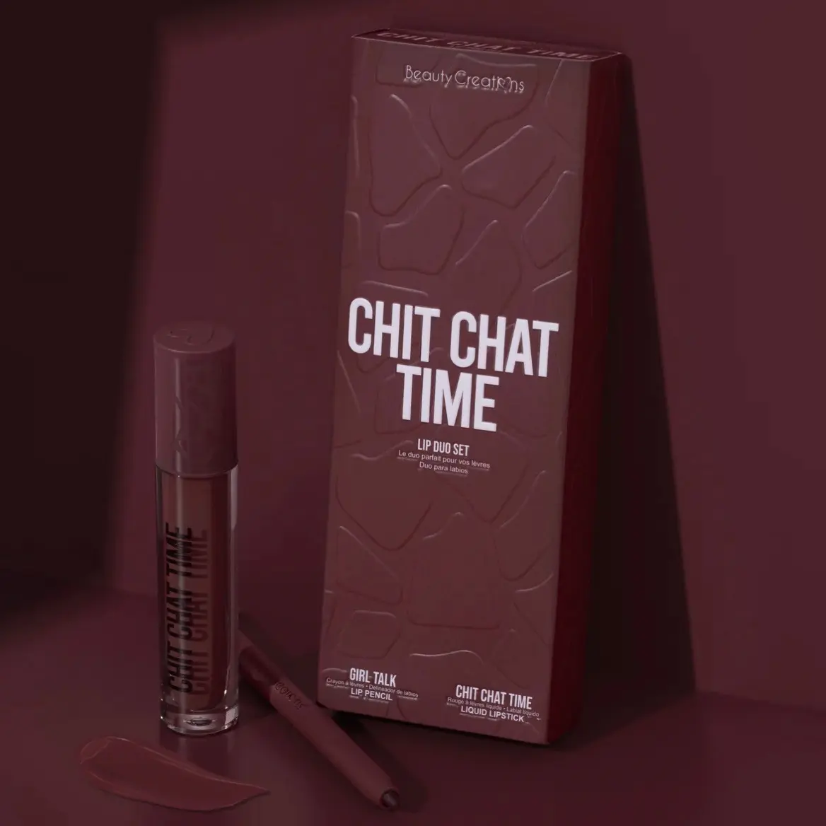 CHIT CHAT TIME LIP DUO MAKEUP KIT Lip Makeup Sets