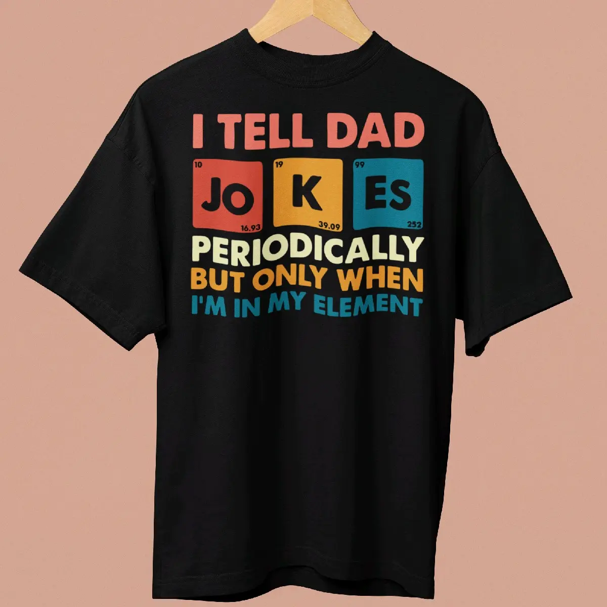 Men's Graphic T-Shirt, Loose-Fit Streetwear Top with Dad Jokes Theme, Short Sleeve Breathable Cotton Blend, Shortsleeve, Menswear, Plaid, Casual Fit, Round Neck, Tshirt