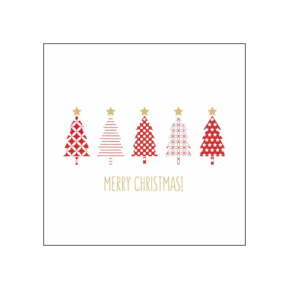Tree Parade • Beverage Napkins Tree Parade • Beverage Napkins