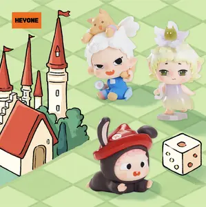 Heyone ALL STAR Heyonestar-Timetown Escape Series Blind Box Art Toy Action Cute Figure Art Toy Cute Figure Desktop Ornament Collectible Toys Birthday Gifts Random Surprise Set Figurines Figurine Dolls Toyset Whimsical Figurines Girl Gift