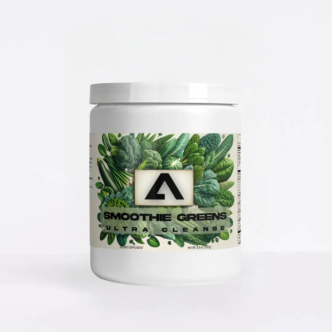 Nutrient-Rich Smoothie Greens Ultra Cleanse Powder Supplement for Energy, Detox & Digestion