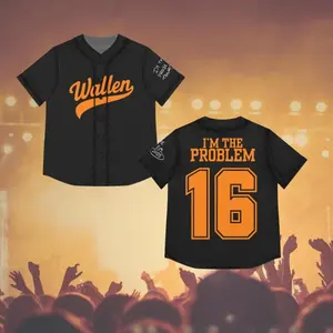 I’m the Problem Baseball Jersey –WL x Vols Fan Gift, Country Music Inspired, Clean Look, Goes with Anything, Looks Good, Soft