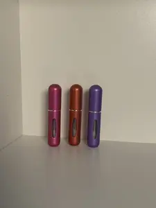 5ml Perfume Atomizer Refillable – 3 Pack Travel Spray Bottles