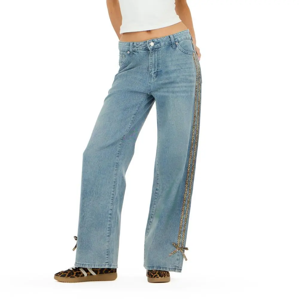 Forever 21 Women's Low-Rise Baggy Jeans