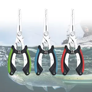 Stainless Steel Fishing Pliers Fishing Hook Remover Fishing Line Cutter Scissors