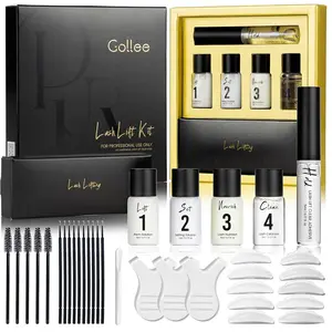 Lash Lift Kit & Brow Lamination Kit Professional Eyelash Perm Kit Semi-Permanent Lash Curling Perming Easy for Beginner Salon-Quality at Home Makeup