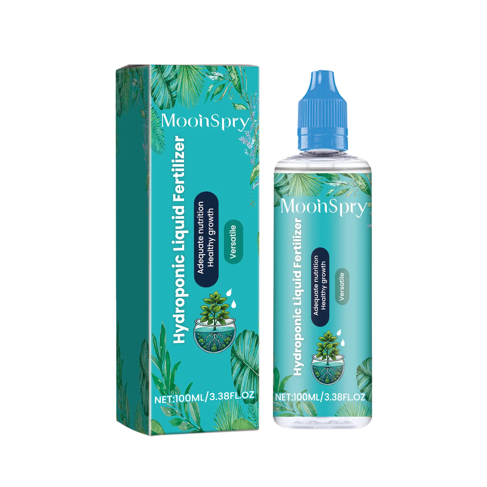 Hydroponic Liquid Fertilizer Lawn Green Leaf Growth Nutrient Solution Plant