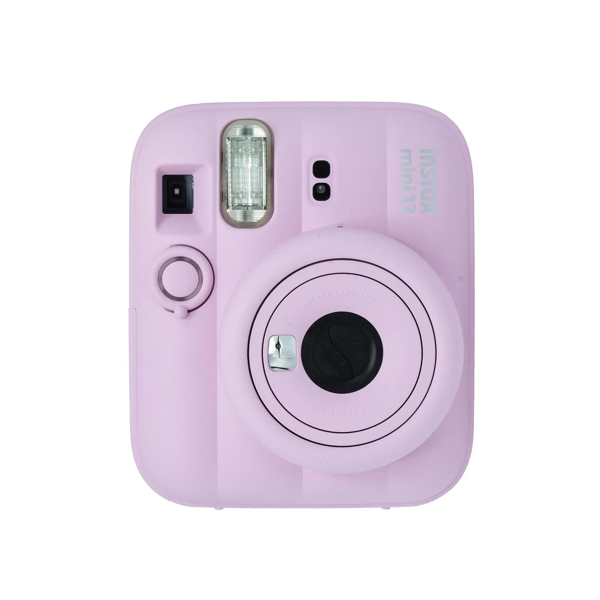 FUJIFILM INSTAX MINI 13 Instant Print Camera (Candy Pink) - Portable, Aesthetic Plastic Body Casual Film Camera, AA Alkaline, Auto Mode, Close-Up Macro Lens, Handheld, Selfie-Compatible, Built-In Flash for Adults