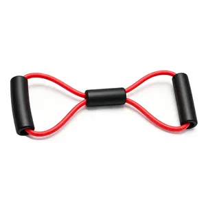 Chest Expander Spring Pull Exerciser, Yoga Rubber Tension Resistance Bands, Durable Stretch Strap for Home Gym Full Body Workout, Suitable for Abdomen Waist Arm Leg Strength Training