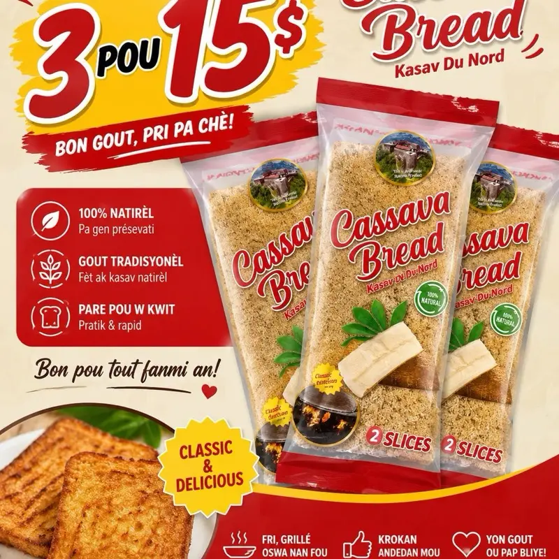 Peyi Brand Crunchy Cassava Chip Snack - Crispy Puffed Treat, 3 Pouches, $15.00