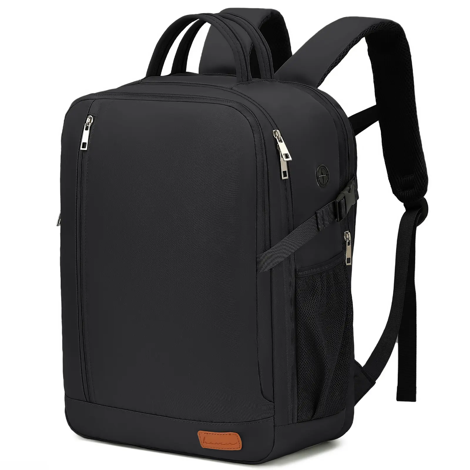 Lossga Travel Backpack for Men, 25L Airline-Approved Personal Item Bag, Water-Resistant and Lightweight Carry-On Fits Under Seat for Business Trips