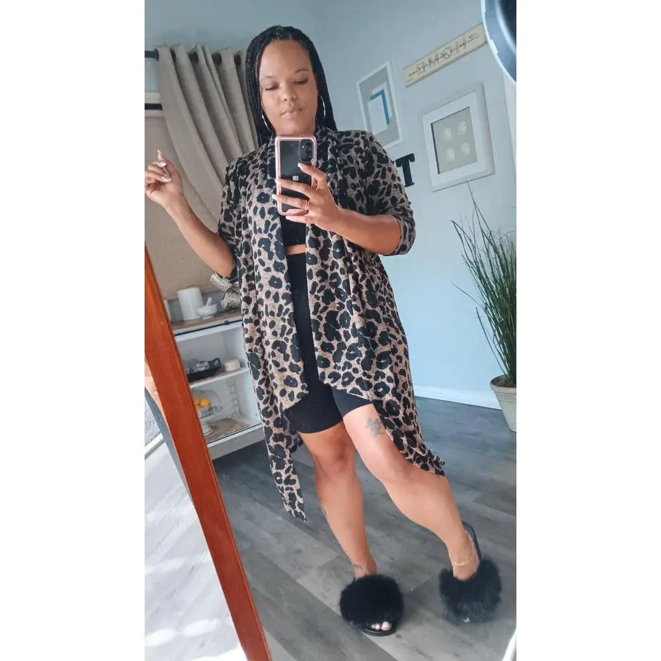 Lawna leopard print cardigan Lawna leopard print cardigan