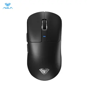 AULA SC680 Wireless Gaming Mouse, Tri-Mode 2.4G/BT5.0/USB-C Gaming Mouse, 10000 DPI Rechargeable Wireless Mouse, Gaming Mouse with 6 Programmable Buttons and Summer Anti-Slip Stickers, Office Desktop Laptop Accessories TikTokShopfalldealsforyou