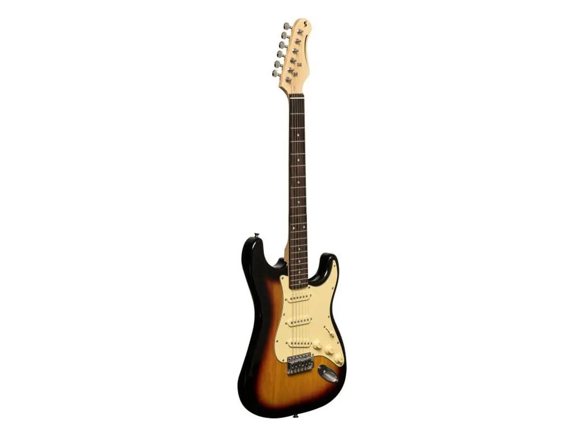 Stagg 26084 Standard S-30 Electric Guitar - Sunburst