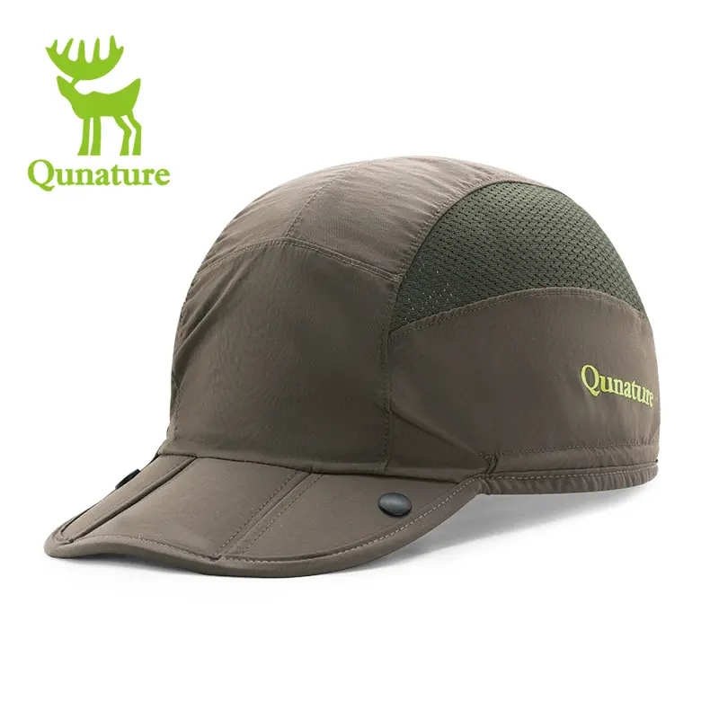 Qunature Cycling Cap Bike Cap with Sun Visor Cooling Skull Cap Helmet Liner Sun Protection Running Hat for Men Women Under Helmet Foldable
