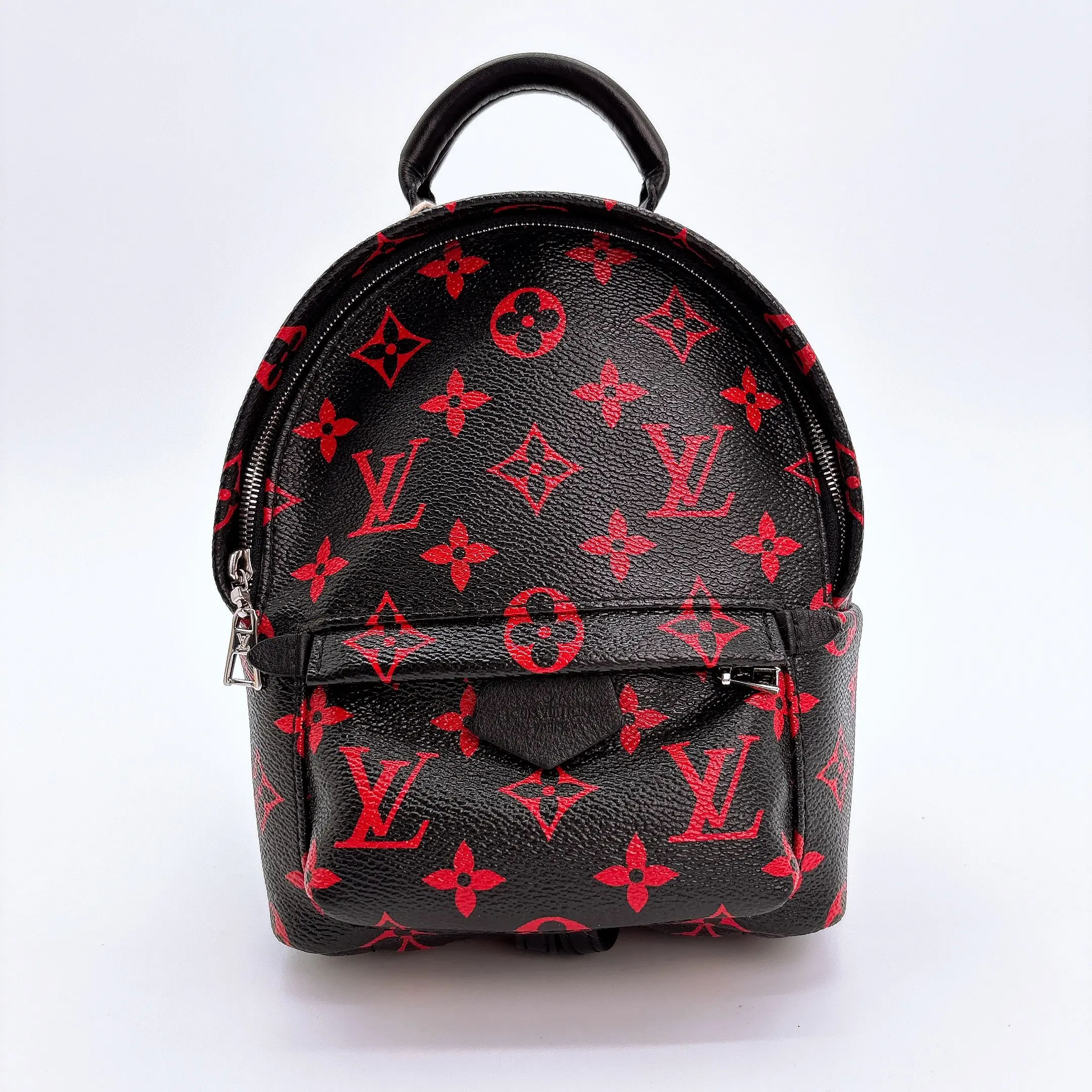 Pre-owned Louis Vuitton Monogram Infrarouge Palm Springs Backpack Mini bag