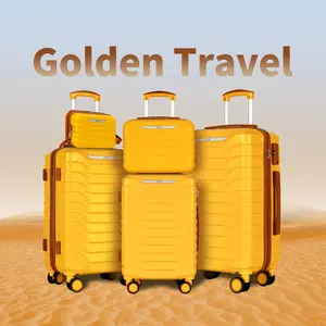 UUH Expandable Luggage Sets 9pcs/8pcs/7pcs/4pcs Suitcase Sets  With Water-Proof and Expandable Layer Makeup Bag Side Hooks And TSA Lock