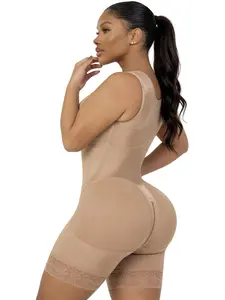 SNATCHED BODY Stage 2 Post-Op Shapewear Bodysuit with Bra | Firm Controlled Compression | Triple-Layer Premium Fabric