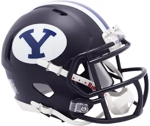 BYU Cougars Riddell Navy Speed Mini Helmet