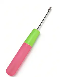 0.5mm Double-ended Crochet Hook Specially Designed for Wigs and Hair Extensions Highly Efficient for Weaving and Splitting Gentle on Hair Strands  A hand-crocheting Tool