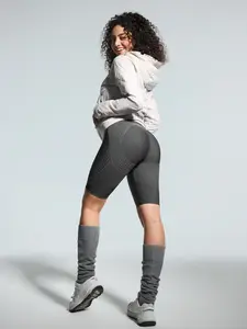 Fanka 9" Reversible Body Sculpt Biker Shorts with Side Pockets for Sports & Outdoor Activities