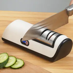 Electric Knife Sharpener,Portable Knives Sharpening Tool,Sharpener System with Diamond Abrasives,Knife Sharpener Machine Quickly Sharpening,Repair/Restore/Polish Blades