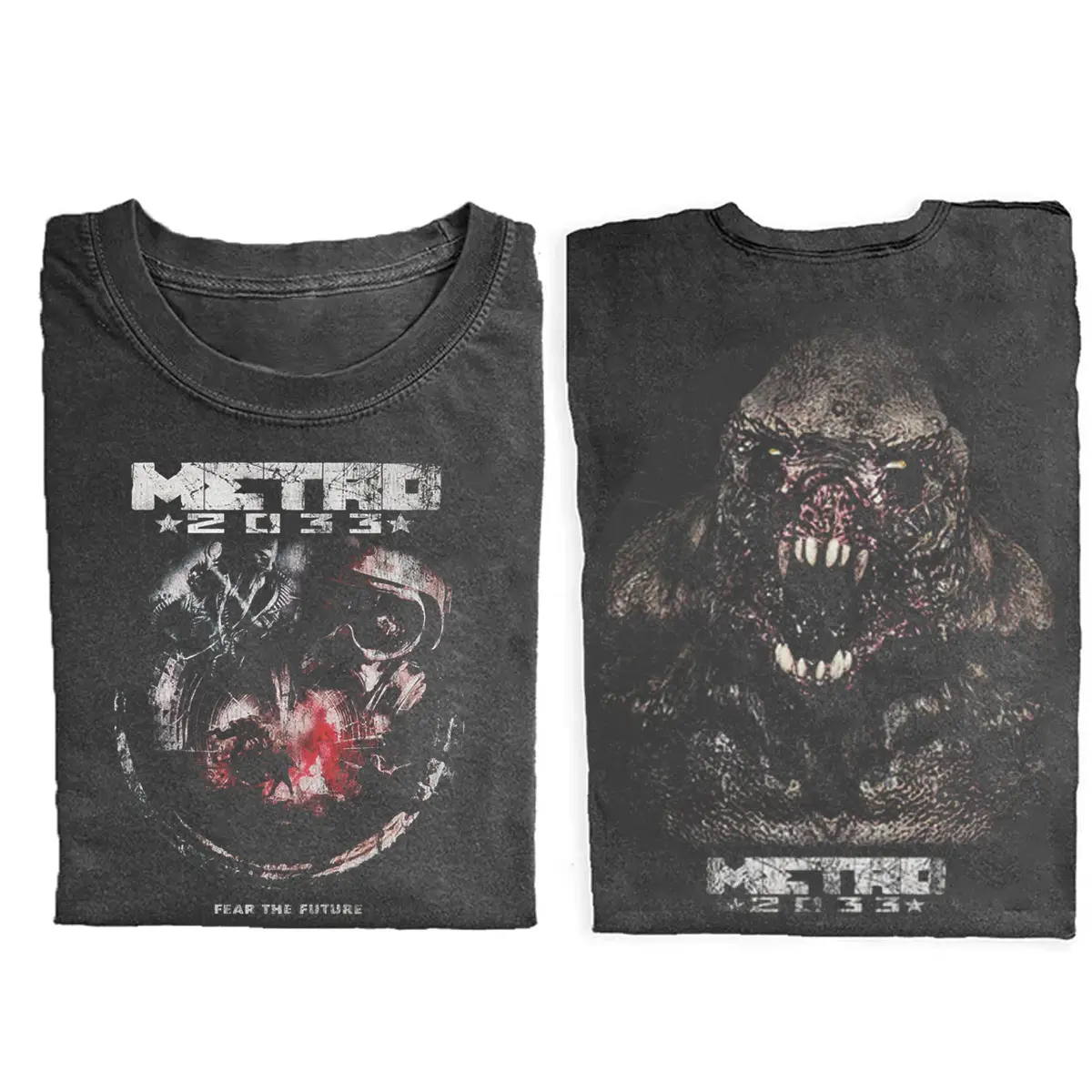 Metro 2033 T-shirt, Post Apocalyptic Game Graphic Tee, Survival H0rr0r Gamer Shirt, Dark Aesthetic Tee, Gift for Gamers, Gift for Men, Gift for Women