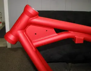 Flat Red Powder Coating Paint 1 LB