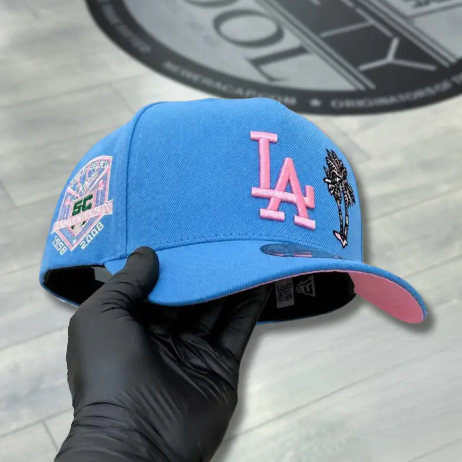 New Era MLB NY Yankees LA Dodgers Premium Team Logo Baseball Hat – Adjustable 9FORTY 59FIFTY Curved Brim Snapback Cap, Embroidered Premium Graphics, Heritage Streetwear Design, Casual Daily Outfit, USA 2026 Edition