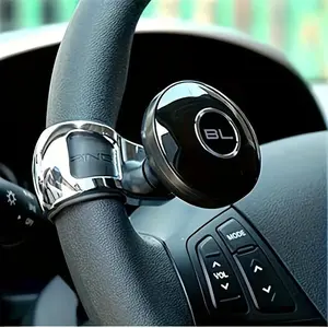 1pc Upgrade Your Driving Experience With A Carbon Fiber Steering Wheel Knob!