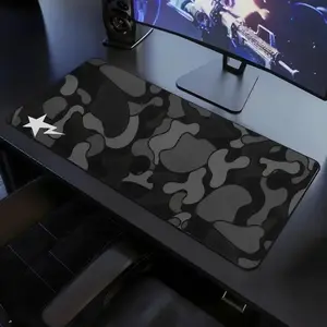 Black Camo Extra Large Hypebeast Desk Mat Keyboard Mouse Pad | E-Sports Desk Mat | Desk Decor for Gamers | Boys' Rooms Gift large mousepad – FASTSHIPPING