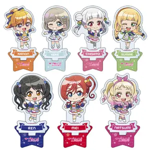 Love Live! Super Star Kanon Shibuya Keke Tang Chisato Arashi Ren Hazuki Mei Yoneme Illumination Chibi ver Acrylic stand keychain