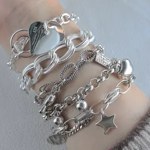 Punk Bracelet For Women Niche Temperament Hyperbole Fashion Chain Versatile Jewelry Gift Dropship