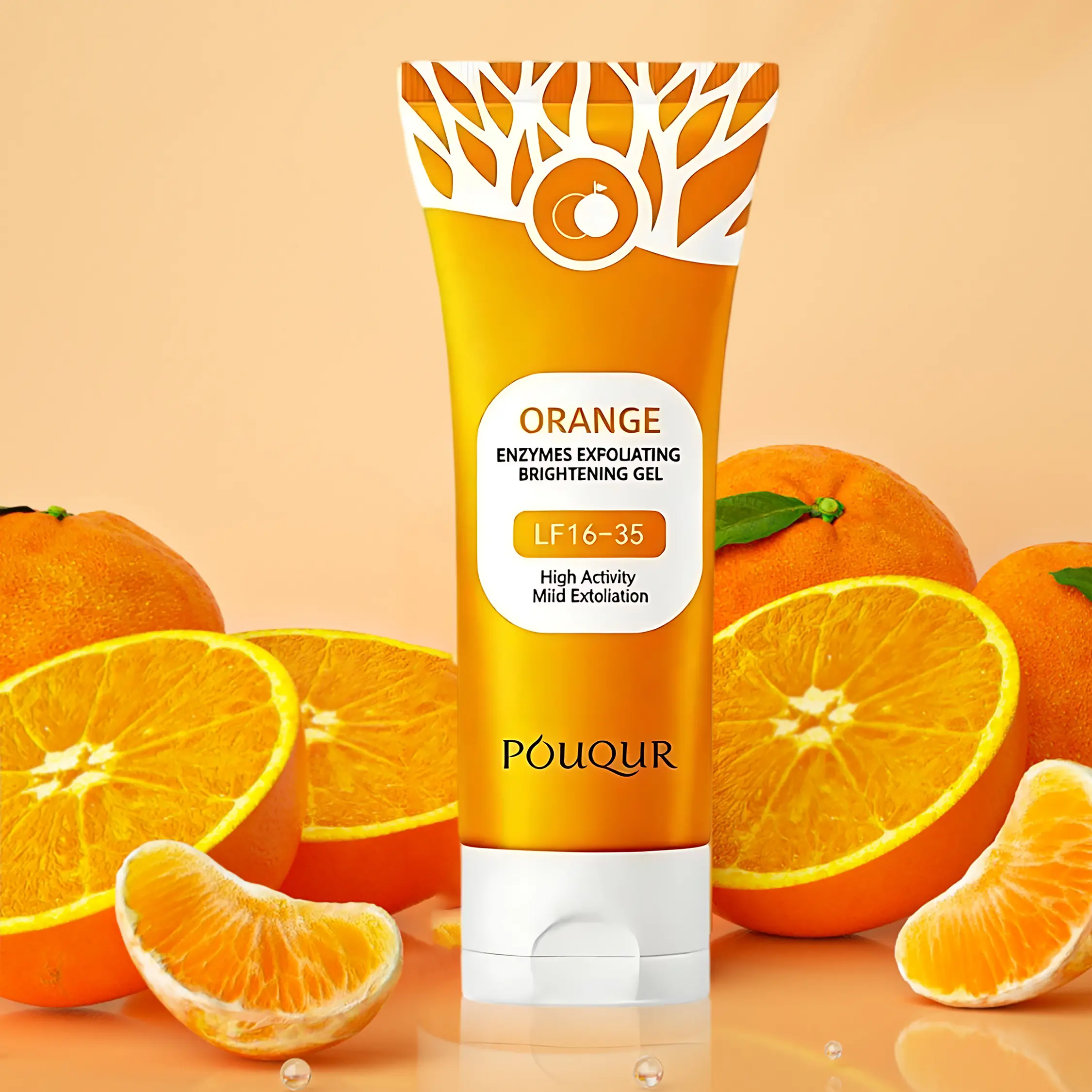 cara pakai gmeelan orange enzymes exfoliating brightening gel