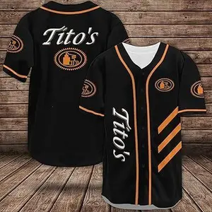 Vodka Baseball Jerseys Alcohol Shirts for Men Women Whiskey Shirts Alcohol Baseball Jersey