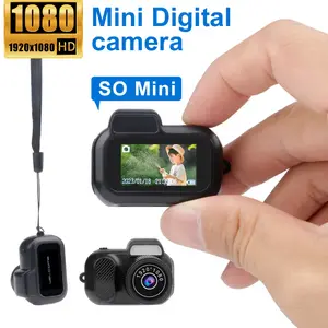 Compact Retro Mini Camera with Screen - 1080P HD Portable Video for Indoor/Outdoor Use - Perfect Holiday Gift!