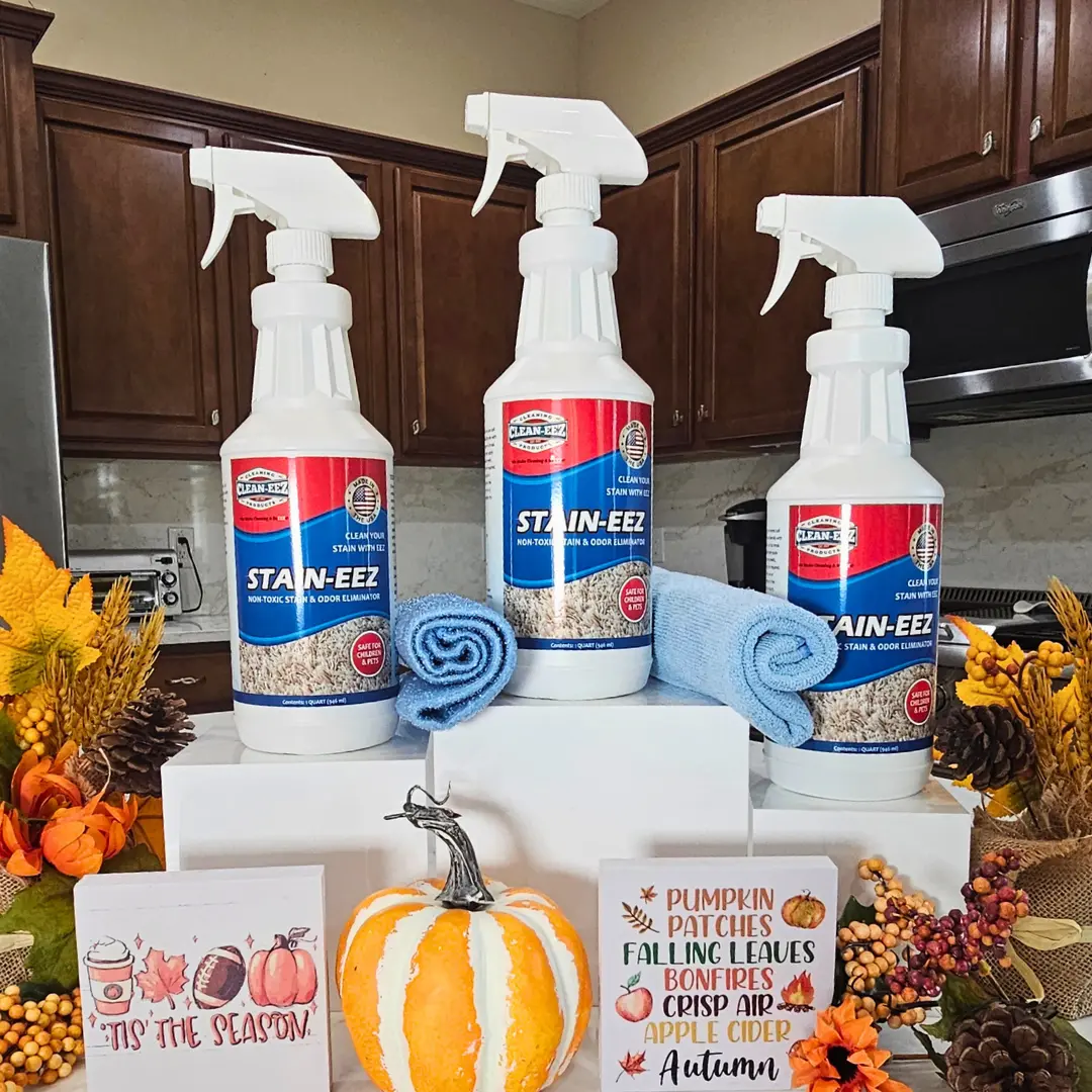 Total Stain Control Bundle – Stain-eez Ultimate Stain & Odor Remover with MicroScrub Towels | Safe, Effective, and Versatile Household Cleaner