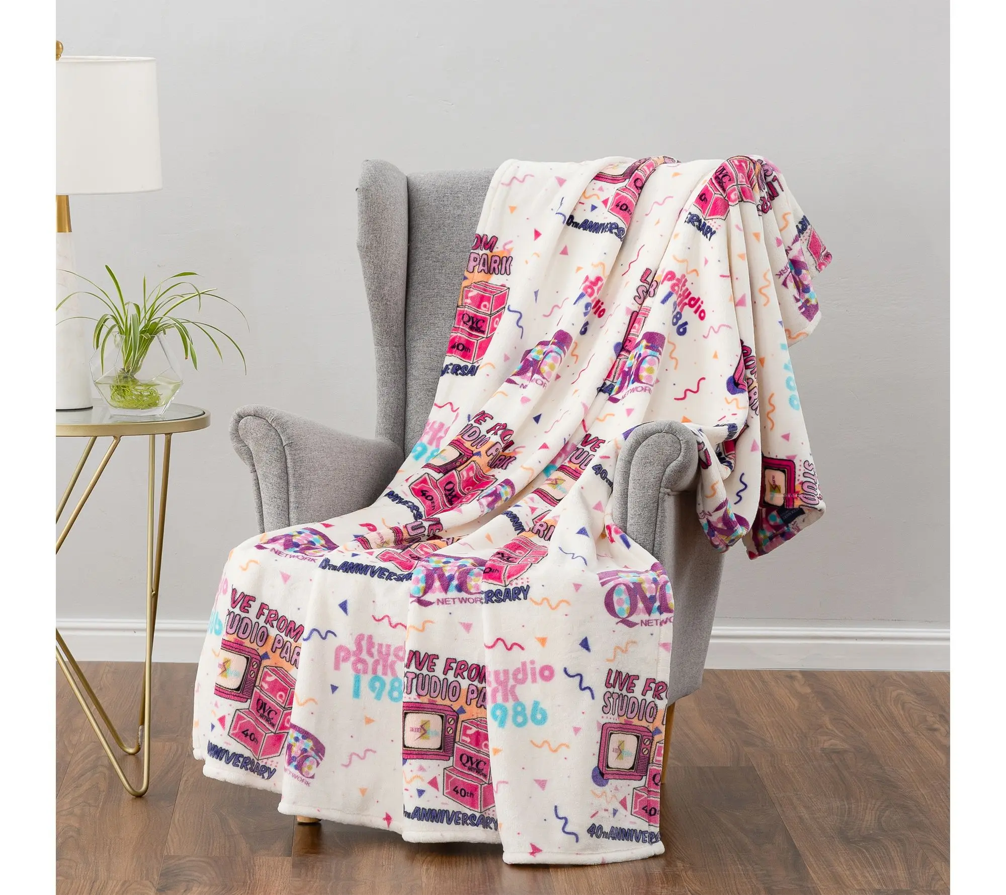 Berkshire QVC 40th Anniversary 60x70 Throw