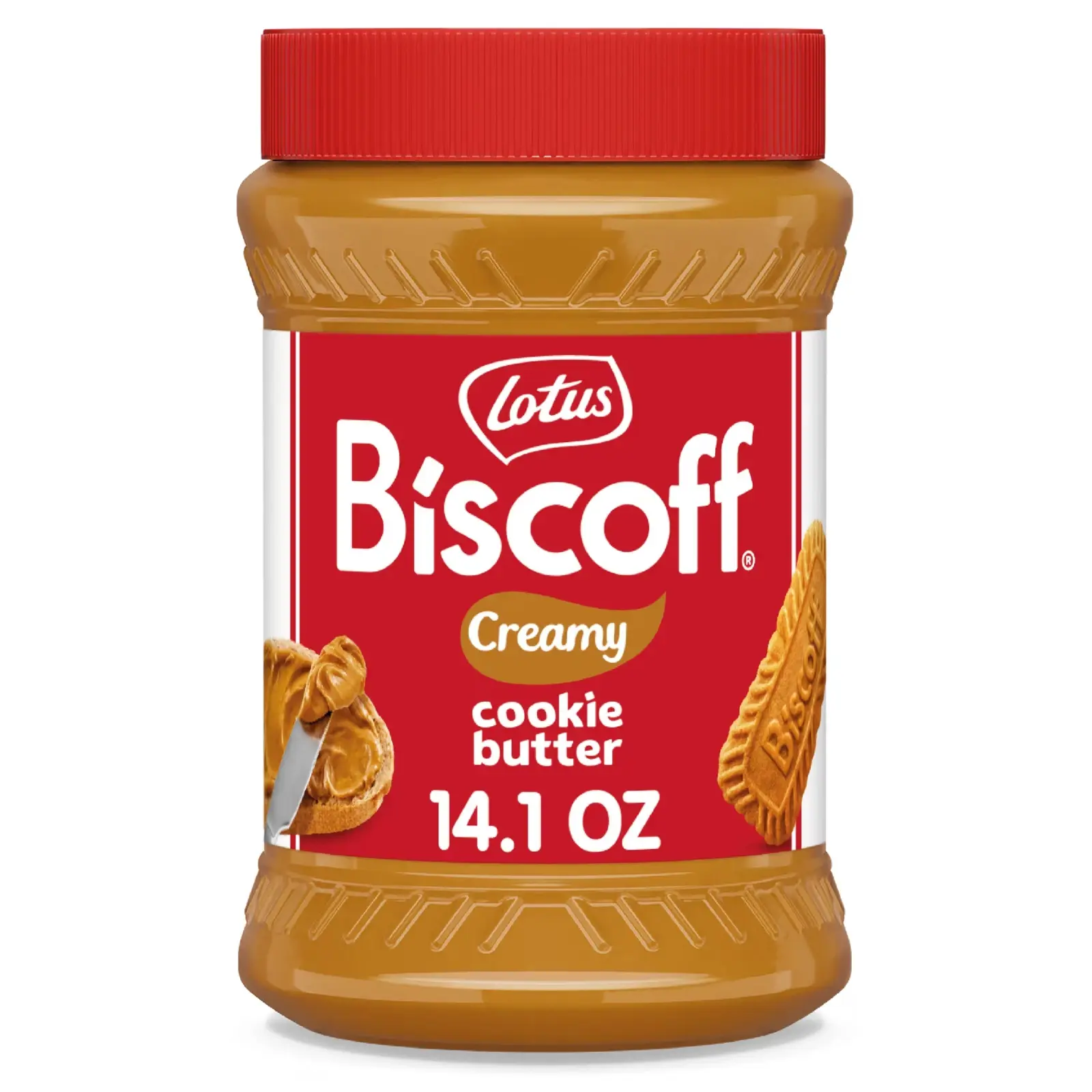 Lotus Biscoff Creamy Cookie Butter, 14.1 oz