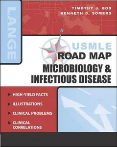 USED-USMLE Road Map: Microbiology & Infectious Disease (LANGE USMLE Road Maps) by Timothy Bos (Paperback)