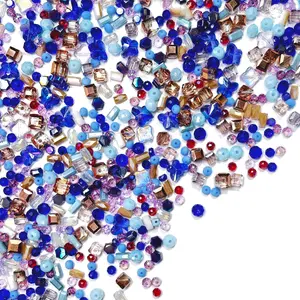 L1068]Tiny Seafoam Orange DIY Beads DIY Charms Set LL