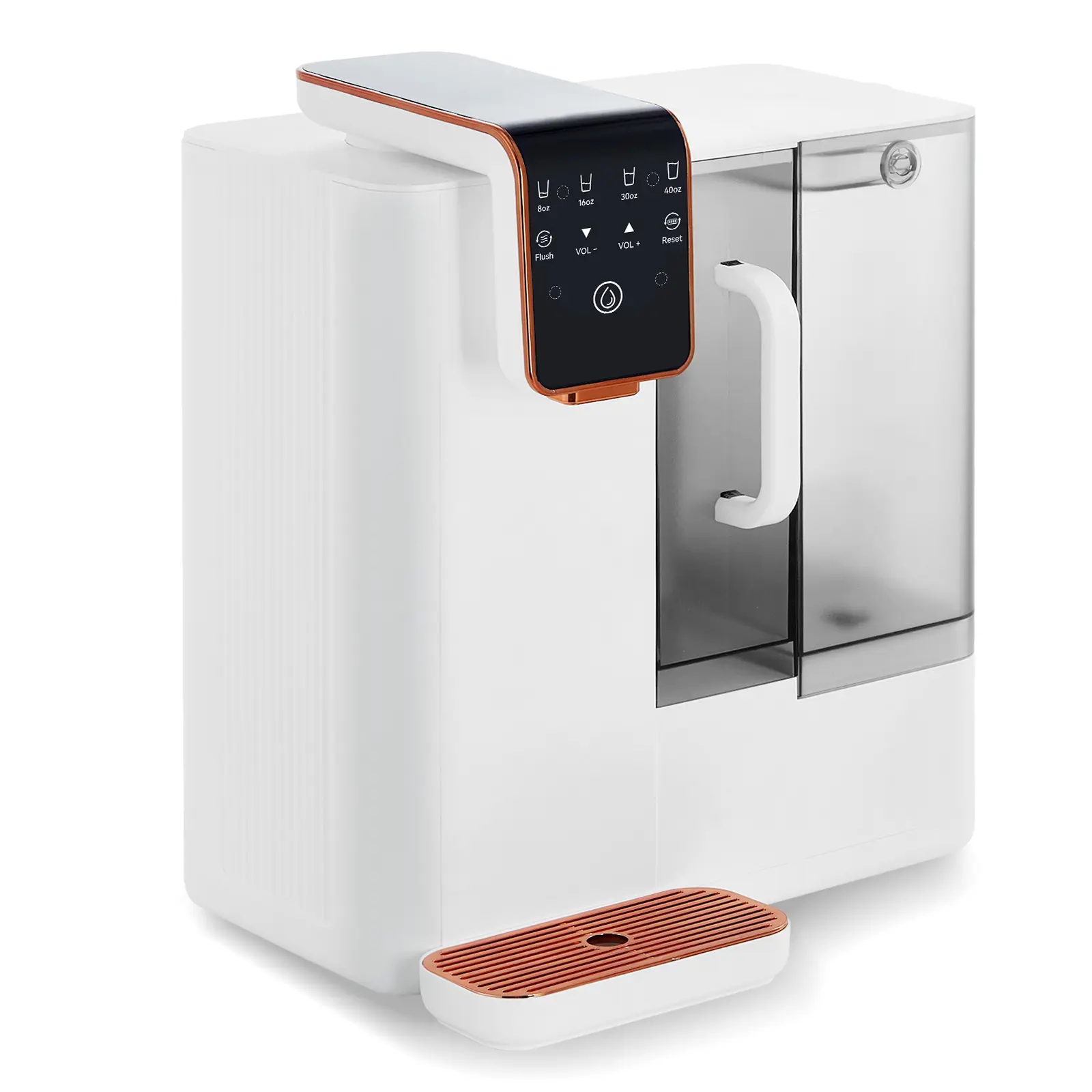 1 APS RO water purifier desktop water purifier wastewater ratio 4:1_ US standard 120V_white,600 GPD Tankless Reverse Osmosis Water Filter System, Under-Sink & Countertop Use, 5-Stage High-Efficiency Filtration, High Pure Water Ratio