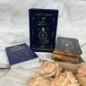 BEARISM 78-Card Gold Foil Tarot Card Set - 400gsm Waterproof, Durable 400gsm, Foil-Edged Glam, Classic Original Design, Guide Book, Tarot Cloth, Meanings Included, Gift-Box Elegance, Ideal for Beginners, 12+ Ages