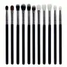 Makeup Brush Set with Storage Pouch, Beauty Brush Set, Travel Brush Set, 11 Pcs/Set Synthetic Makeup Brushes, Portable Blending and Foundation Brush Set, Soft and Dense Fiber Makeup Tools with Eyeshadow and Highlighter Brushes, Brush Combo