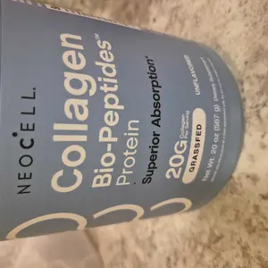 NeoCell Collagen Bio-Peptides Powder 20oz - Grassfed Protein Supplement - Advanced with 18 Essential Amino Acids