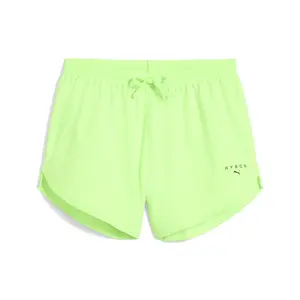 PUMA Womens X Hyrox Ultraweave Velocity 4 Inch Shorts Casual Bottoms Casual - Green